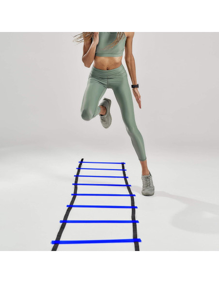 Kit de Escalera de Agilidad y Cuerda Kinetic Bands - Mediano