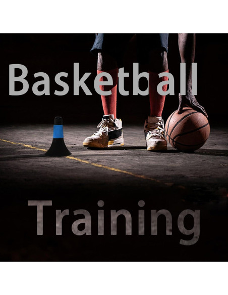 12 Conos de Entrenamiento JRONG Tols 22.86 cm para Fútbol