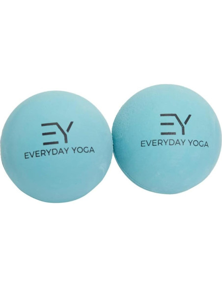 Bola de Masaje Terapéutica Yoga Diario Aqua - Set de 2 - 6.35 cm