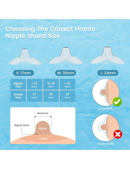 Protectores de Pezón de Silicona Médica 24mm para Lactancia