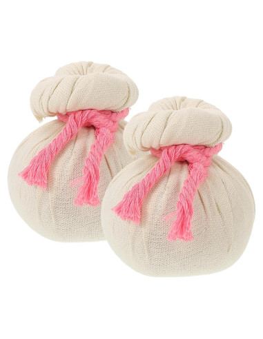 Bola de Compresión para Masaje Beavorty 2 Pcs Beige 8cm