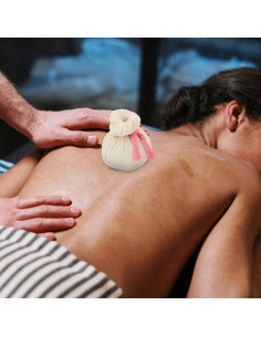 Bola de Compresión para Masaje Beavorty 2 Pcs Beige 8cm 2