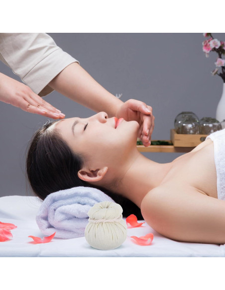 Bola de Compresión para Masaje Beavorty 2 Pcs Beige 8cm