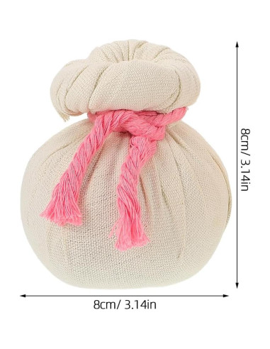 Bola de Compresión para Masaje Beavorty 2 Pcs Beige 8cm