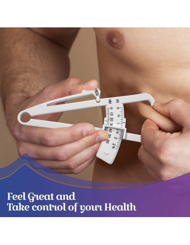 Calibrador de Grasa Corporal y Cinta Métrica RL Treats - Precisión y Durabilidad