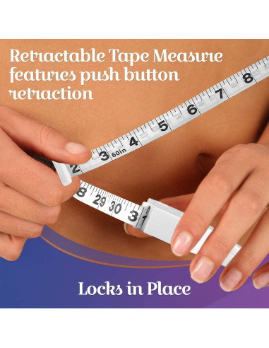 Calibrador de Grasa Corporal y Cinta Métrica RL Treats - Precisión y Durabilidad