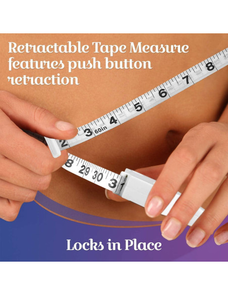 Calibrador de Grasa Corporal y Cinta Métrica RL Treats - Precisión y Durabilidad