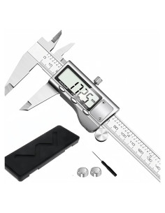 Calibrador Digital de Acero Inoxidable 150 mm LONGHAI LCD