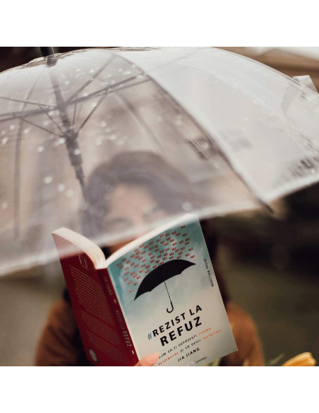 G4Free Paraguas de Golf Transparente 157 cm Automático