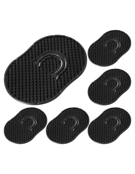 6 Peines Portátiles Boao de Palma para Champú y Masaje