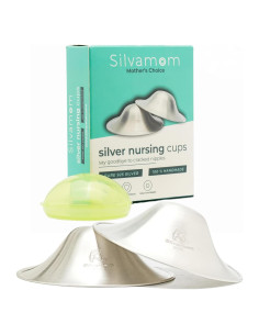 Copas de Lactancia de Plata 925 Silvamom - Alivio para Pezones