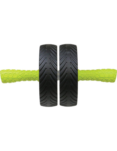 Rueda Abdominal GoFit GF-DDW - Compacta y Ergonómica, Negra