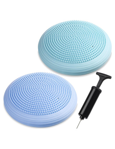 Cojín Inestable Libima 2 Pcs con Bomba 33 cm Azul PVC