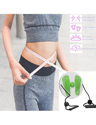 Disco de Cintura Comforight Ab Twist - Tabla de Ejercicio 27.5cm