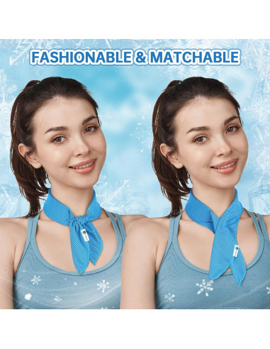 Envoltura Refrigerante de Cuello Botack - Gel Reutilizable 2 Pzs