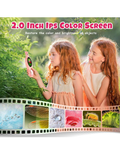 Microscopio Infantil Unicornio 500x con Luz LED y Cámara 2