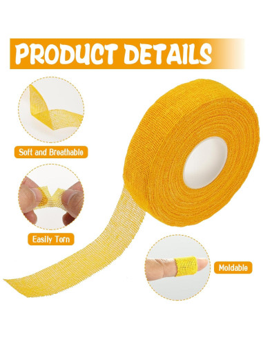 Cinta Dedal para Coser AIHSUMC - 6 Pcs Ajustables Multicolor