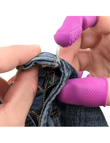 Dedales Flexibles THIK-Grip Silicone Alley - 3 Tamaños + Alfileres