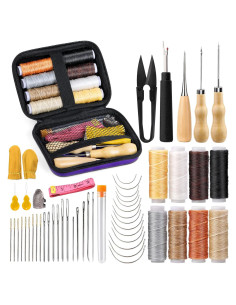 Kit de Costura de Tapicería Tikjiua 54 Piezas para Reparación