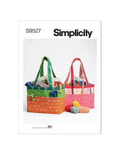 Kit de Patrón de Costura Simplicity Bolsa Organizadora Talla Única