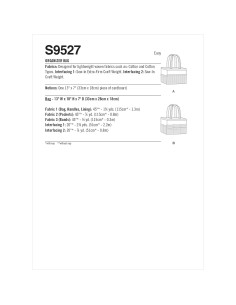 Kit de Patrón de Costura Simplicity Bolsa Organizadora Talla Única 2