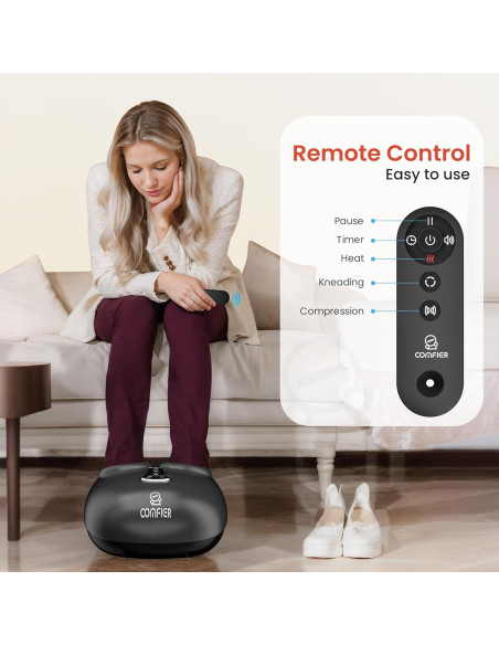 Masajeador de Pies Comfier CF-5212RC Shiatsu con Calor