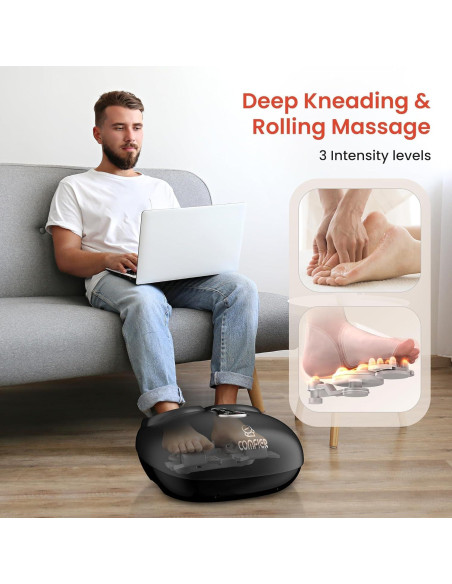 Masajeador de Pies Comfier CF-5212RC Shiatsu con Calor