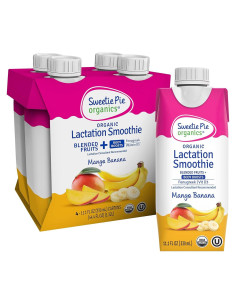 Batido de Lactancia Sweetie Pie Organics Mango Plátano 4x327ml