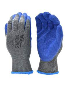 Guantes de Trabajo G & F Products 12 Pares Doble Recubrimiento