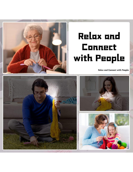 Juego de Ganchillos Iluminados MTLEE 12 Tamaños 2 a 8 mm