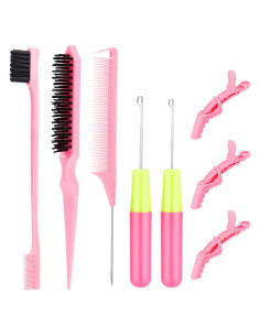 Juego de Ganchillos para Cabello VISTA DULCE - 8 Piezas