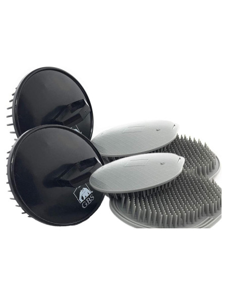 Cepillo Masajeador G.B.S para Cuero Cabelludo - Paquete de 6