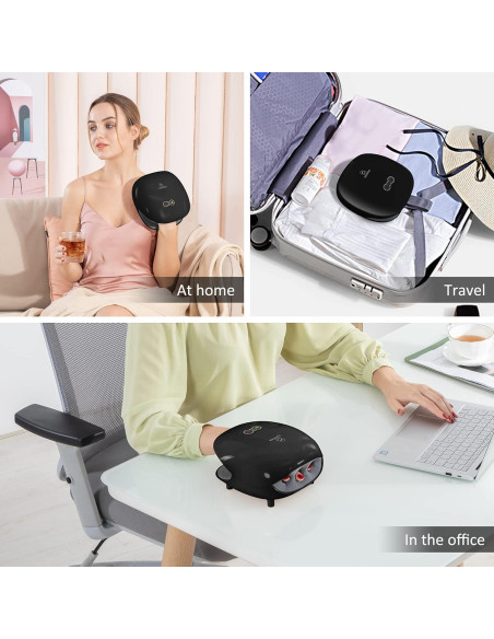 Masajeador de Manos Comfier Inalámbrico con Calor 3 Niveles