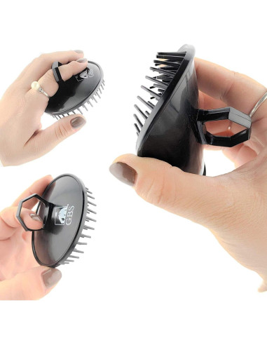 Cepillo Masajeador G.B.S para Cuero Cabelludo - Paquete de 6