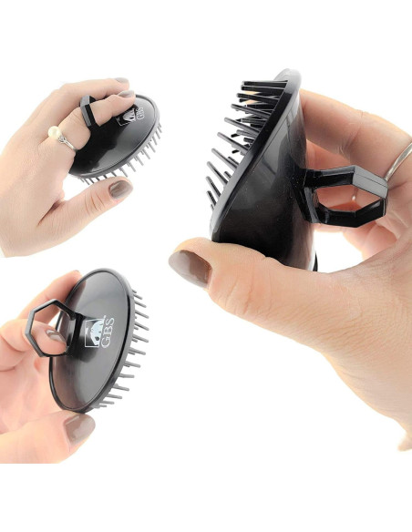 Cepillo Masajeador G.B.S para Cuero Cabelludo - Paquete de 6