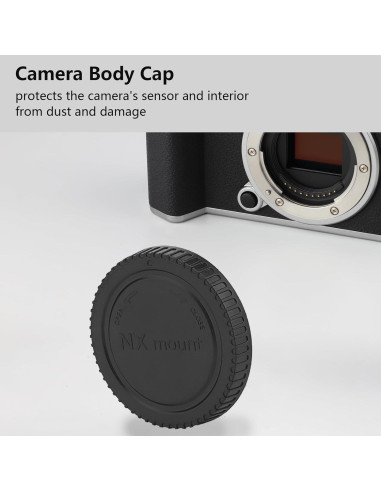 Kit de Tapa de Cuerpo y Tapa Trasera de Lente Samsung NX