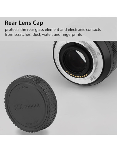 Kit de Tapa de Cuerpo y Tapa Trasera de Lente Samsung NX