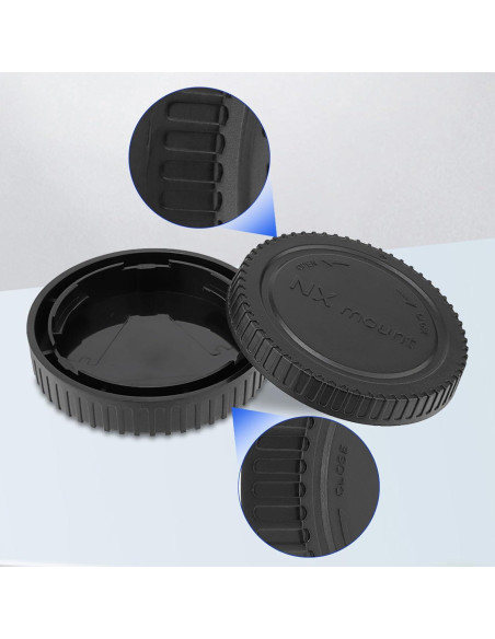 Kit de Tapa de Cuerpo y Tapa Trasera de Lente Samsung NX