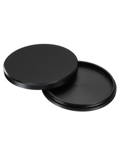 Tapa de Lente PATIKIL 43mm Metálica Protectora Negra