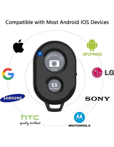 Disparador Remoto Inalámbrico para Smartphones eCostConnection - Paquete de 2