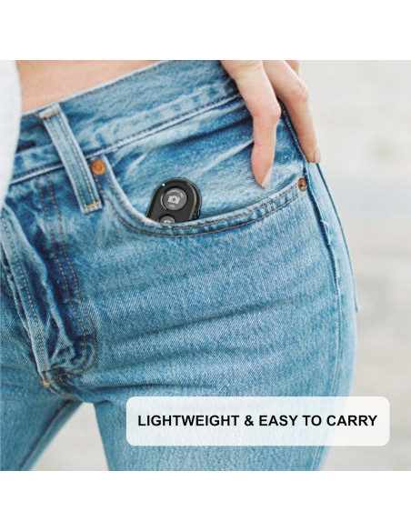 Disparador Remoto Inalámbrico para Smartphones eCostConnection - Paquete de 2 Disparador Remoto Inalámbrico para Smartphones eCostConnection - Paquete de 2