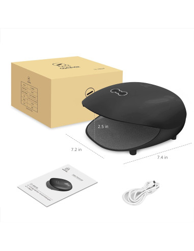 Masajeador de Manos Comfier Inalámbrico con Calor 3 Niveles