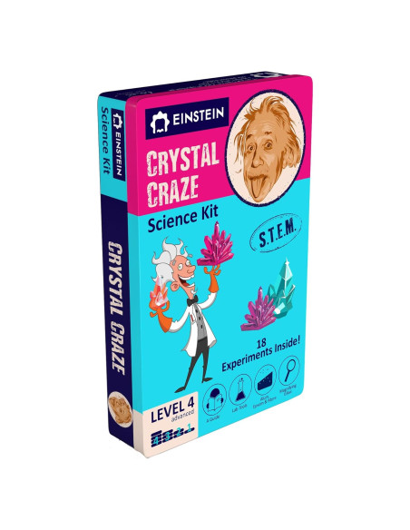 Kit de Ciencia Locura de Cristales The Purple Cow - 18 Experimentos