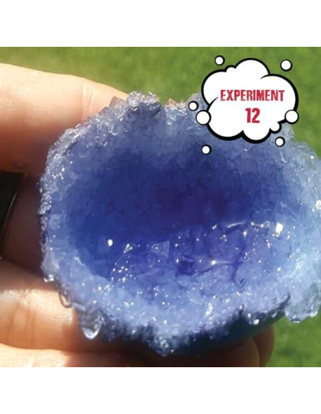 Kit de Ciencia Locura de Cristales The Purple Cow - 18 Experimentos