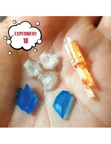 Kit de Ciencia Locura de Cristales The Purple Cow - 18 Experimentos