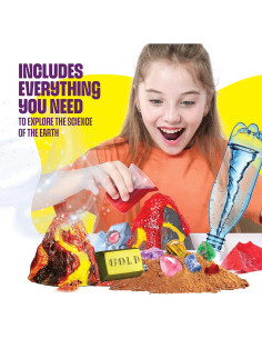 Kit de Ciencia de la Tierra Dan&Darci para Niños 8-12 Años 2