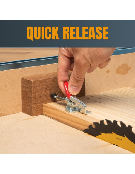 Abrazadera de Palanca POWERTEC 301A 6PK 100 lbs (45.36 kg)