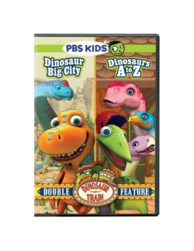 Dinosaur Train DVD Doble Función Gran Ciudad y A a Z