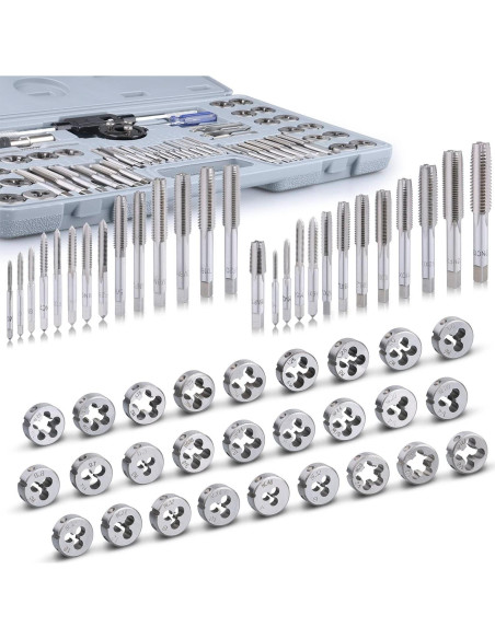 Juego de 60 Piezas de Machos y Matrices EFFICERE