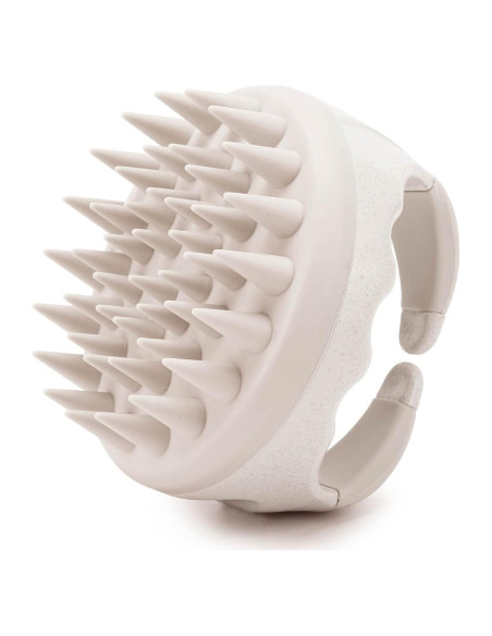 Cepillo Masajeador BTYMS para Cuero Cabelludo Beige